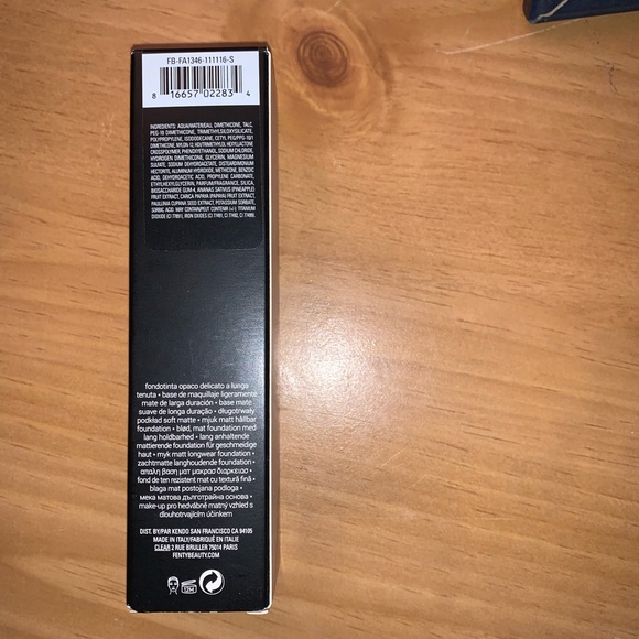 Fenty Beauty Makeup | Fenty Beauty Profiltr Matte Foundation 1 | Poshmark